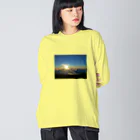 』Always Keep Sunshine in your heart🌻のいつも心に太陽を🌞✨Part②太陽の家🏘️ Big Long Sleeve T-Shirt