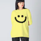 Nard TokyoのNard Tokyo / Smile blue shirt  Big Long Sleeve T-Shirt