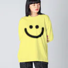 Nard TokyoのNard Tokyo / Smile blue shirt  ビッグシルエットロングスリーブTシャツ