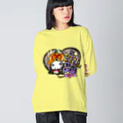 造形のおうさま公式の２０１９ハロウィン１ Big Long Sleeve T-Shirt