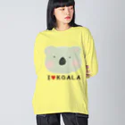 イラストレーター yasijunのＩはーとＫＯＡＬＡ ビッグシルエットロングスリーブTシャツ