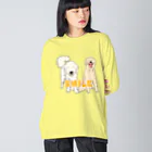 niconicotontonのうちの子1番☆Smile Big Long Sleeve T-Shirt