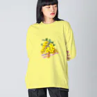 マロマロのMimosa ビッグシルエットロングスリーブTシャツ