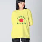 Otters LadenのLevel あっぷる Big Long Sleeve T-Shirt