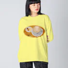 satoharuのハートのラテアート Big Long Sleeve T-Shirt