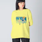 TSUKIKOU SHOP の月夜のバニーちゃん２ Big Long Sleeve T-Shirt