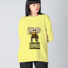 IZAKAYAWEBの塩ゆでピーナッツ Big Long Sleeve T-Shirt