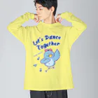  Millefy's shopのLet’s Dance Together Big Long Sleeve T-Shirt