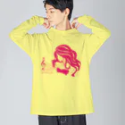 JOKERS FACTORYのLIPSTICK ON YOUR COLLAR Big Long Sleeve T-Shirt