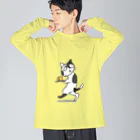 chave-shopの運ぶねご ビッグシルエットロングスリーブTシャツ