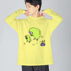 sususuttoのdancing sheep Big Long Sleeve T-Shirt