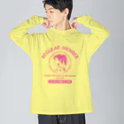 kazu_gのあなたは美しい！日本美女連盟 正会員（淡色用） Big Long Sleeve T-Shirt