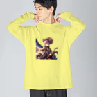 ぴくちゃー55の未来女子01 Big Long Sleeve T-Shirt