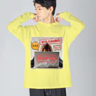 bigbamboofamilyのbigbamboofamily ビッグシルエットロングスリーブTシャツ