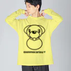 monmocorinsのmonmocorins ビッグシルエットロングスリーブTシャツ