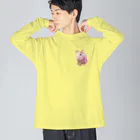 aNone sOnoneのスキニーギニアピッグ Big Long Sleeve T-Shirt