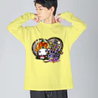 造形のおうさま公式の２０１９ハロウィン１ ビッグシルエットロングスリーブTシャツ