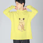 Lichtmuhleのキンクマハムスター01 ビッグシルエットロングスリーブTシャツ