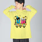 J's Mart 2ndのたまとクロの雛祭り Big Long Sleeve T-Shirt