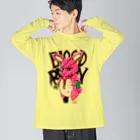 月が輝くこんな夜にのBLOOD BUNNY Big Long Sleeve T-Shirt