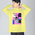 momo_emiのhappy Big Long Sleeve T-Shirt