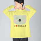 イラストレーター yasijunのＩはーとＫＯＡＬＡ Big Long Sleeve T-Shirt