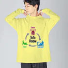 くいなの母の整う ビッグシルエットロングスリーブTシャツ