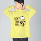 キッチュのヌンチャクパンダ Big Long Sleeve T-Shirt