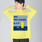 Planet Evansのカンパイ！ OFF THE CLOCK D.I.P. ビッグシルエットロングスリーブTシャツ