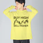 AURA_HYSTERICAのBuy high, sell higher Big Long Sleeve T-Shirt