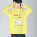 ペットショップボーイズのネコちゃん(白猫) Big Long Sleeve T-Shirt