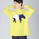 LalaHangeulのマレーバク母さん　文字無し Big Long Sleeve T-Shirt