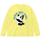 LalaHangeulのKawaii Baby Panda Big Long Sleeve T-Shirt