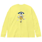 リュウラクドウの唐傘ビールお化け Big Long Sleeve T-Shirt