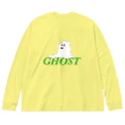 Hinanochin.shopのa ghost ビッグシルエットロングスリーブTシャツ