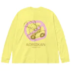 Ryuthirdのアオリイカん（カラー１） ビッグシルエットロングスリーブTシャツ