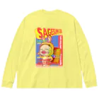 Siderunの館 B2のバンドブームロンT風だよ！さげみちゃん Big Long Sleeve T-Shirt