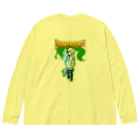 フレ末屋の稲荷夕(お稲荷くん)×モンセクロゴ(使徒・黄) Big Long Sleeve T-Shirt