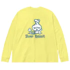 SU-KUのSlump Rabbit ビッグシルエットロングスリーブTシャツ