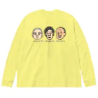 LalaHangeulのおじい３ズ Big Long Sleeve T-Shirt