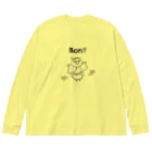 ERIKA RELAXの京都のおっちゃん Big Long Sleeve T-Shirt