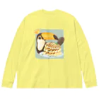 よふかしパーティーのオニオオハシパンケーキ Big Long Sleeve T-Shirt