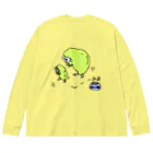 sususuttoのdancing sheep Big Long Sleeve T-Shirt