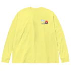 あやしいおばさん くろまめさんのあやしいおばさん　くろまめさん（ノンアル） Big Long Sleeve T-Shirt