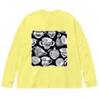 (っ◔◡◔)っ ♥ Le Petit Trésor ♥の花の詩カップ(The Flower Poetry Cup) Big Long Sleeve T-Shirt