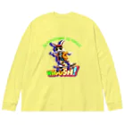 kazu_gのスケボーのない人生なんて!(ウサギ) Big Long Sleeve T-Shirt