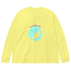 アオイハチドリプロジェクトのアオイハチドリプロジェクト⑧ Big Long Sleeve T-Shirt