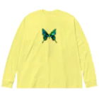 ohiruneofutonのチョウチョウ Big Long Sleeve T-Shirt