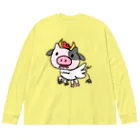 gogoteam54のうしぶたとり Big Long Sleeve T-Shirt