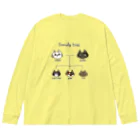 のぐちさきのfamily tree -にゃんこの家系図- Big Long Sleeve T-Shirt